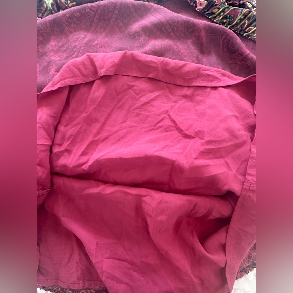 Free People Mirror Mirror Velvet Mini Dress in Wine Combo - Picture 8 of 14